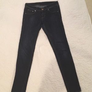 HM skinny jeans, beautiful wash